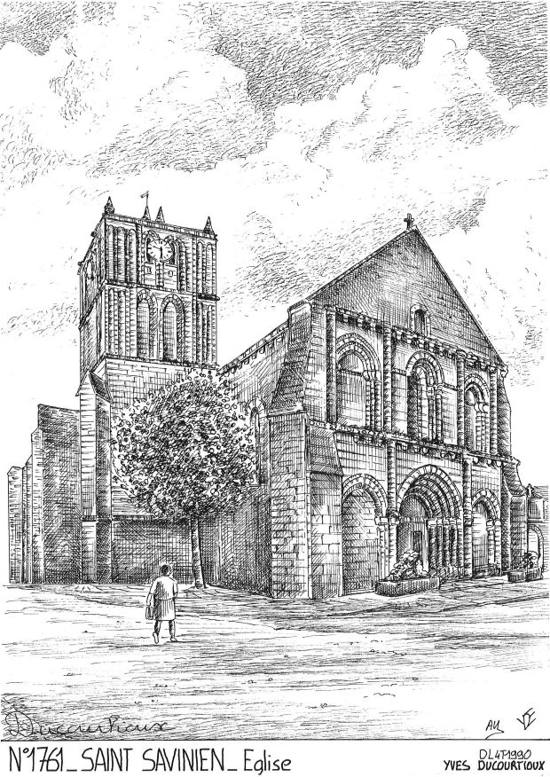 Souvenirs ST SAVINIEN - glise