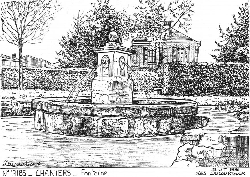 Souvenirs CHANIERS - fontaine