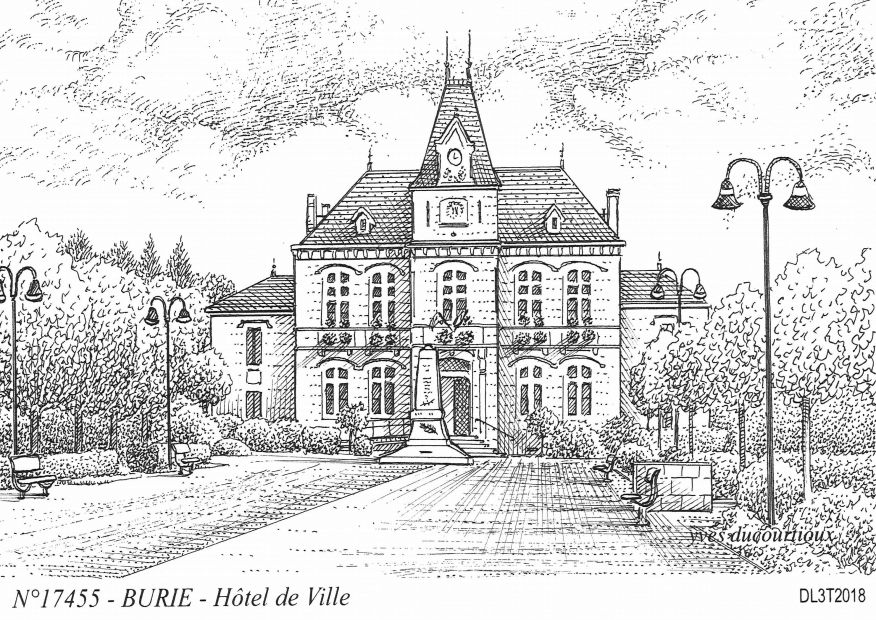Souvenirs BURIE - h�tel de ville