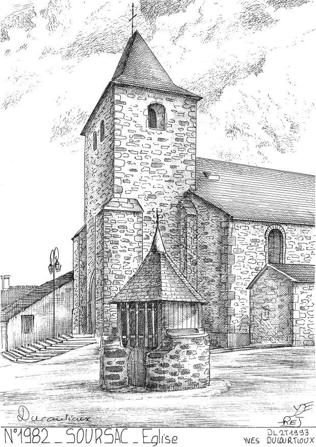 Souvenirs SOURSAC - �glise