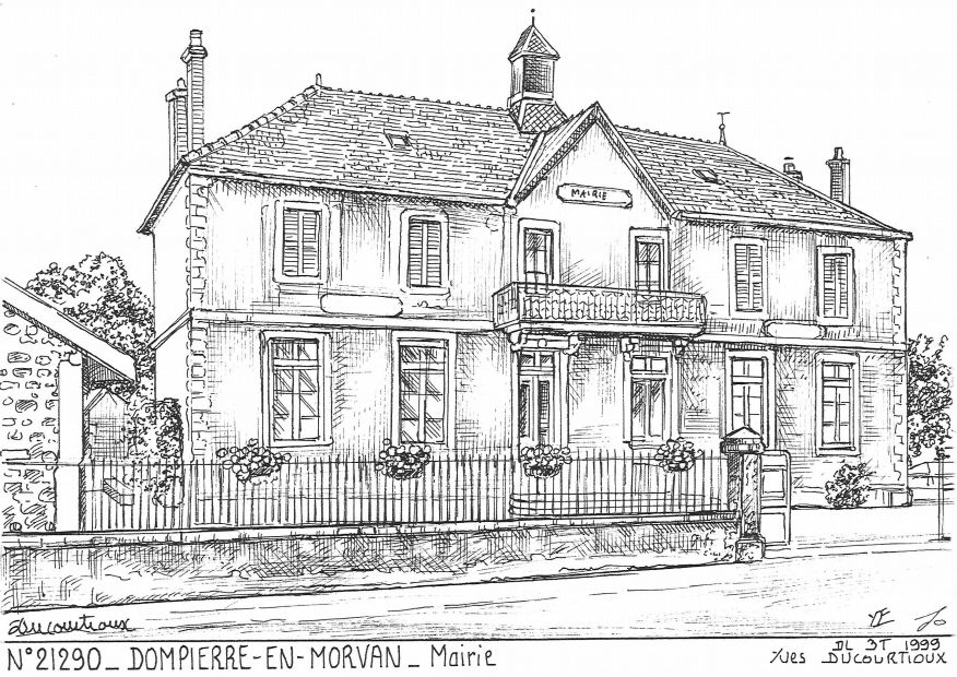 Souvenirs DOMPIERRE EN MORVAN - mairie