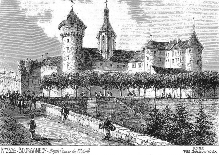 Souvenirs BOURGANEUF - vue