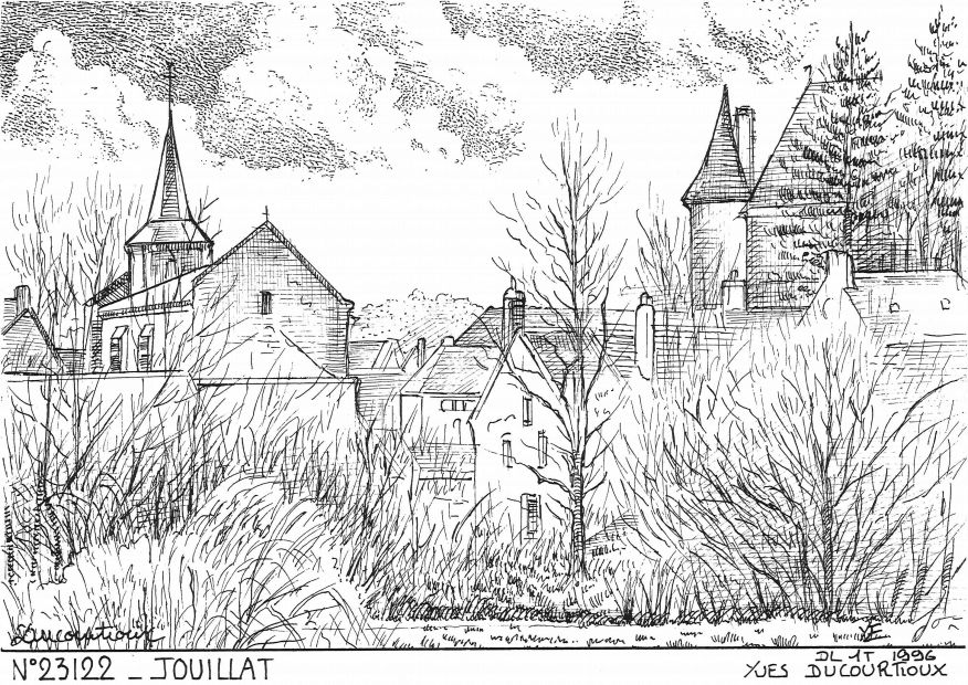 Cartes postales JOUILLAT - vue