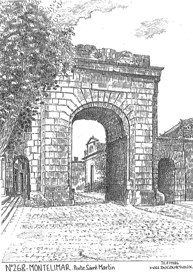 Souvenirs MONTELIMAR - porte st martin