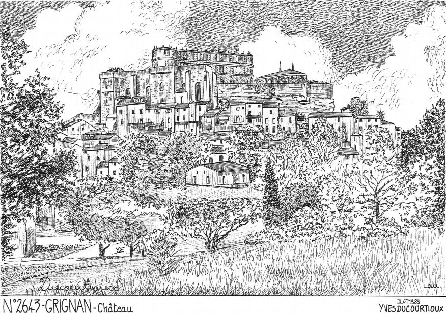 Souvenirs GRIGNAN - ch�teau