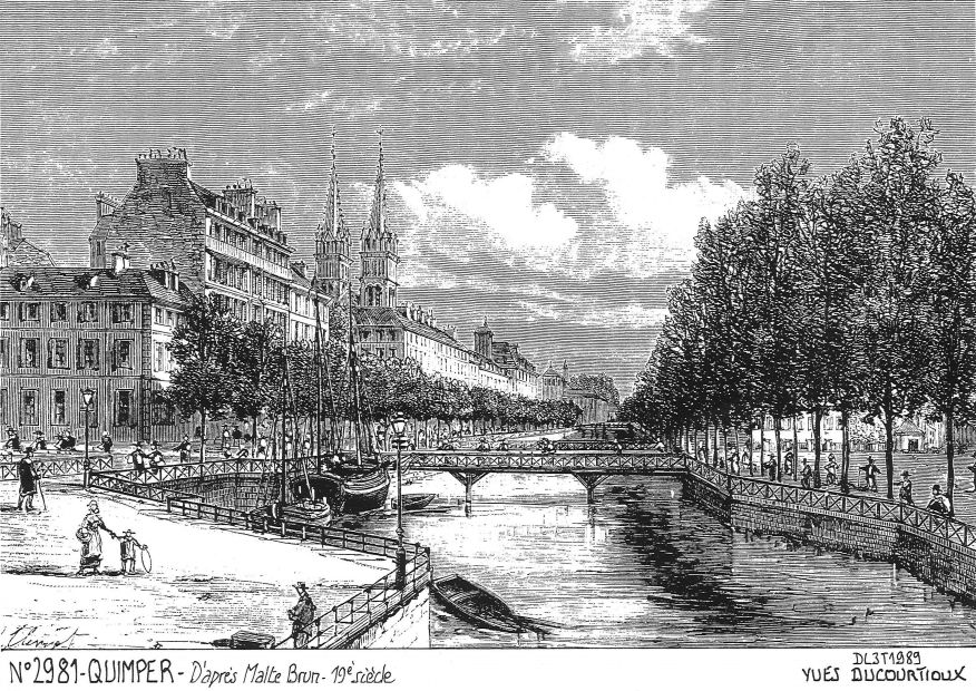 Souvenirs QUIMPER - vue