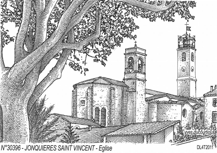 Souvenirs JONQUIERES ST VINCENT - glise