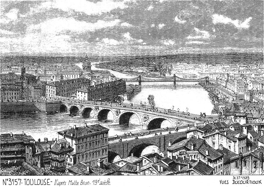 Souvenirs TOULOUSE - vue