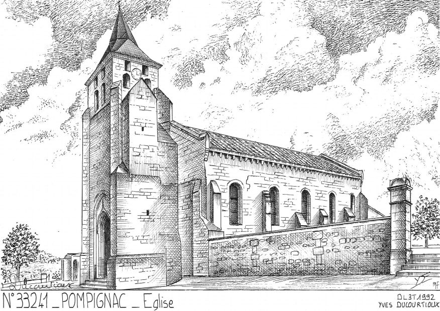 Souvenirs POMPIGNAC - �glise