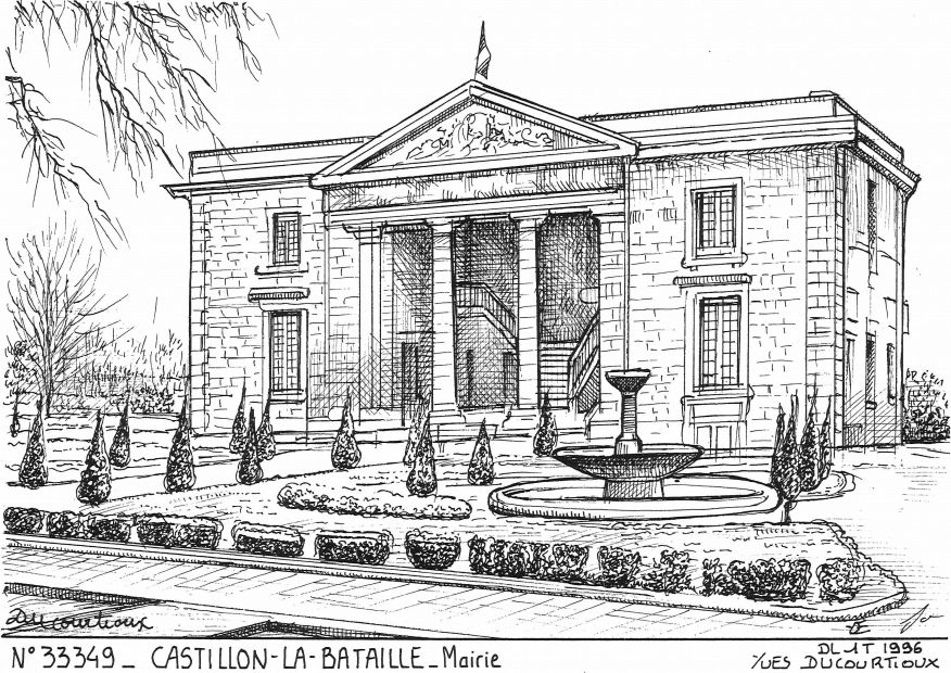 Cartes postales CASTILLON LA BATAILLE - mairie