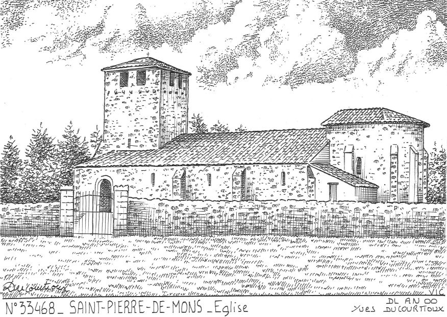 Souvenirs ST PIERRE DE MONS - �glise