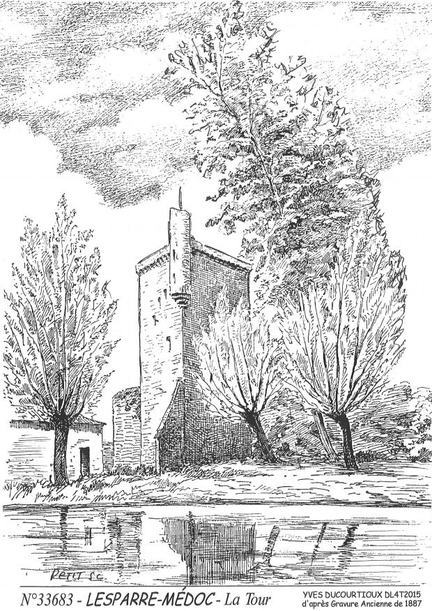 Souvenirs LESPARRE MEDOC - la tour