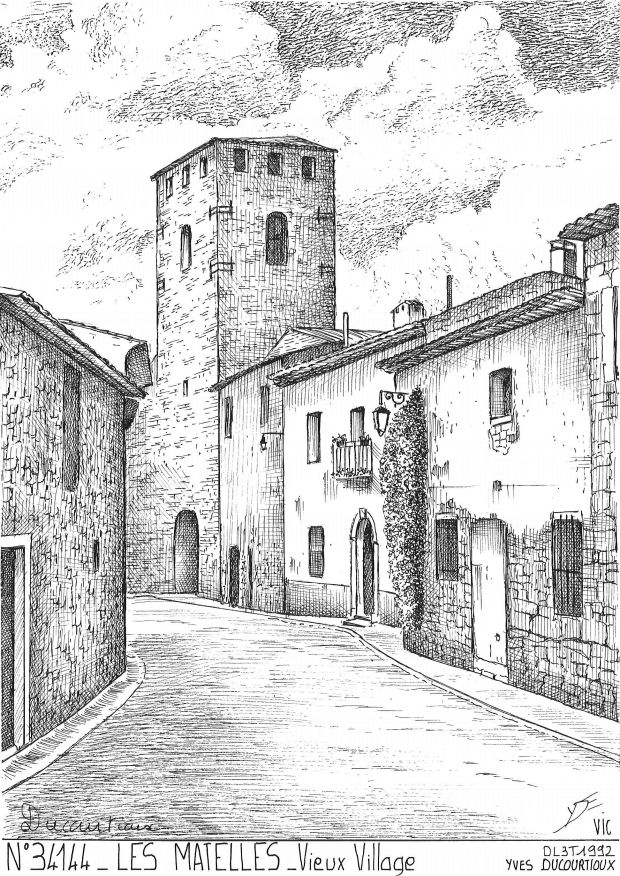 Souvenirs LES MATELLES - vieux village