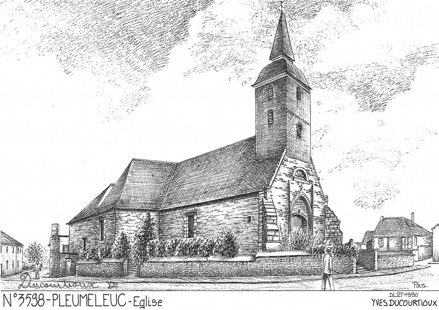 Souvenirs PLEUMELEUC - glise