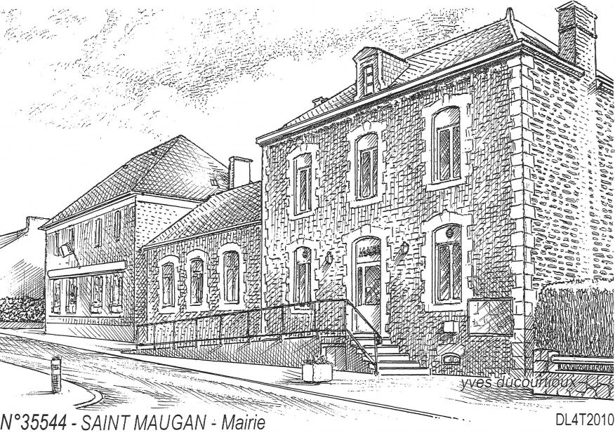 Souvenirs ST MAUGAN - mairie
