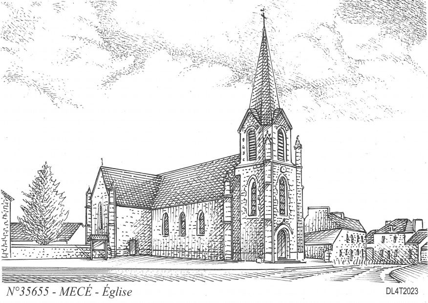 Cartes postales MECE - glise