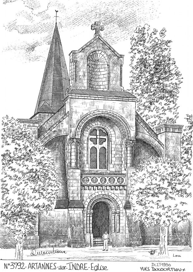 Cartes postales ARTANNES SUR INDRE - �glise