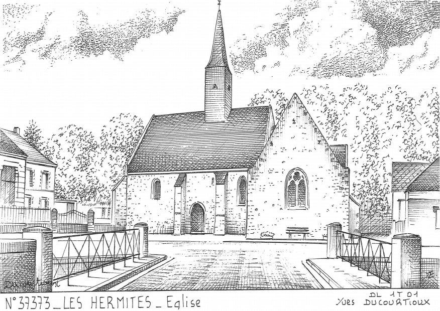 Souvenirs LES HERMITES - glise