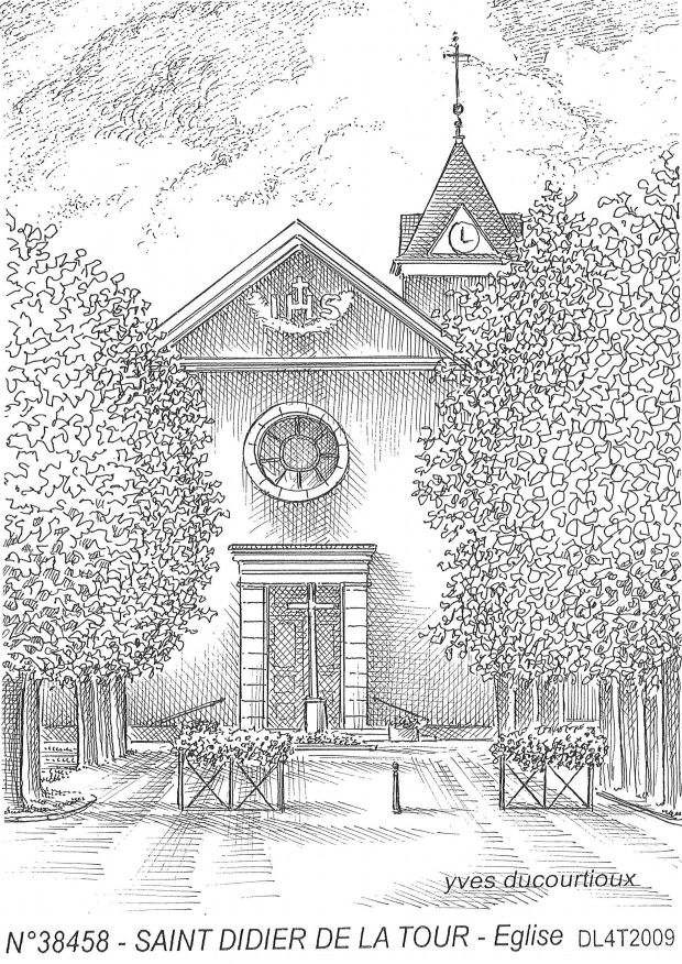 Cartes postales ST DIDIER DE LA TOUR - glise