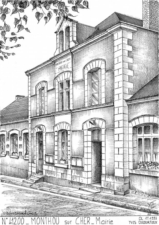 Souvenirs MONTHOU SUR CHER - mairie