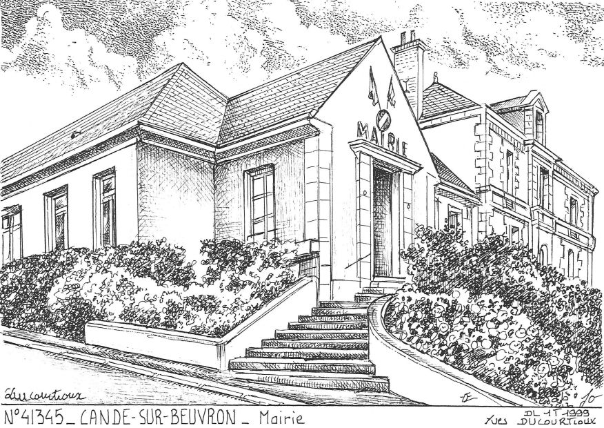 Souvenirs CANDE SUR BEUVRON - mairie