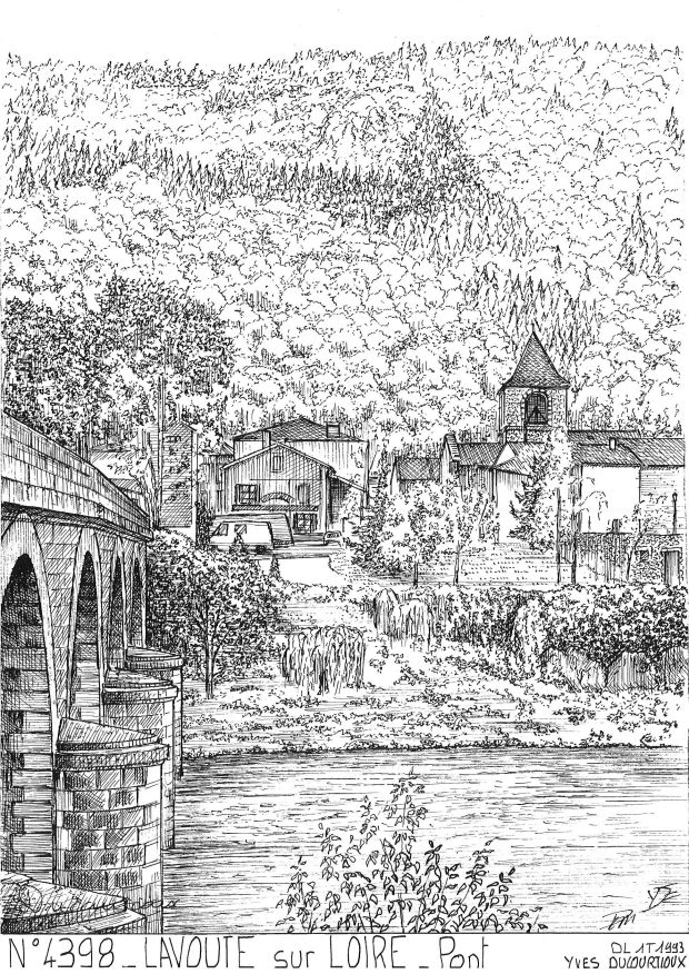 Cartes postales LAVOUTE SUR LOIRE - pont