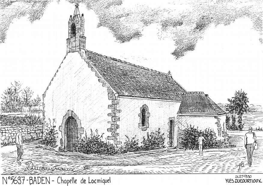 Souvenirs BADEN - chapelle de locmiquel