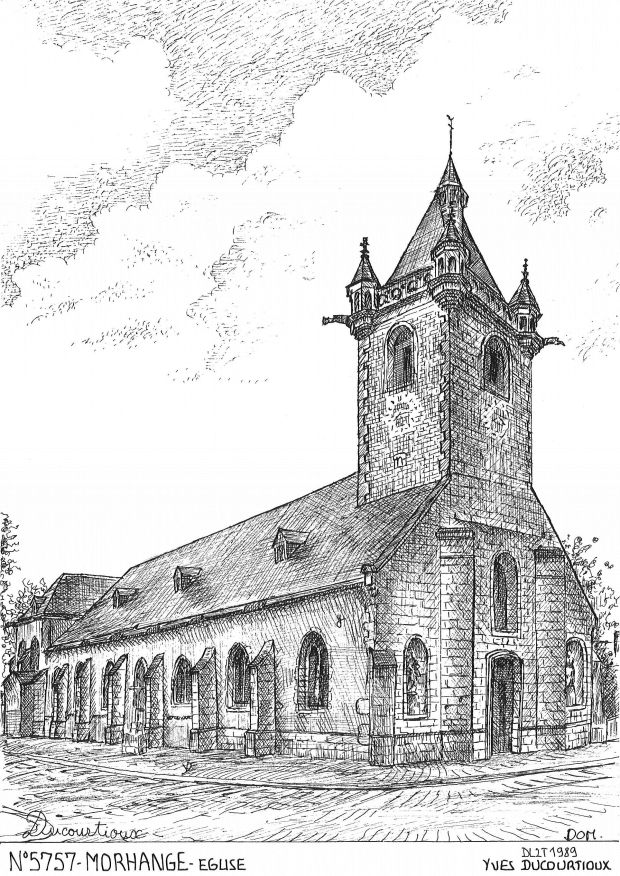 Souvenirs MORHANGE - glise