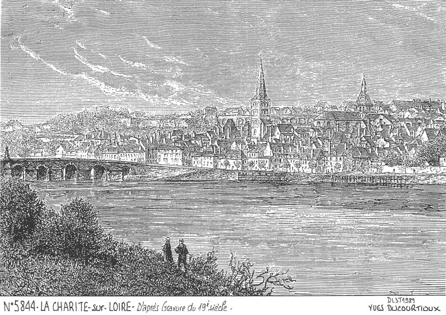 Souvenirs LA CHARITE SUR LOIRE - vue�
