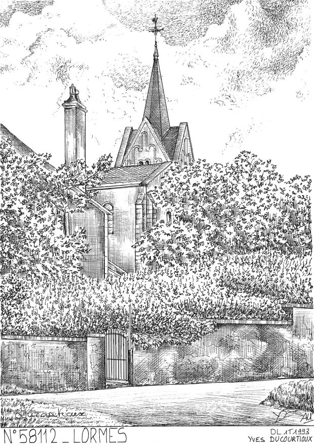 Souvenirs LORMES - vue