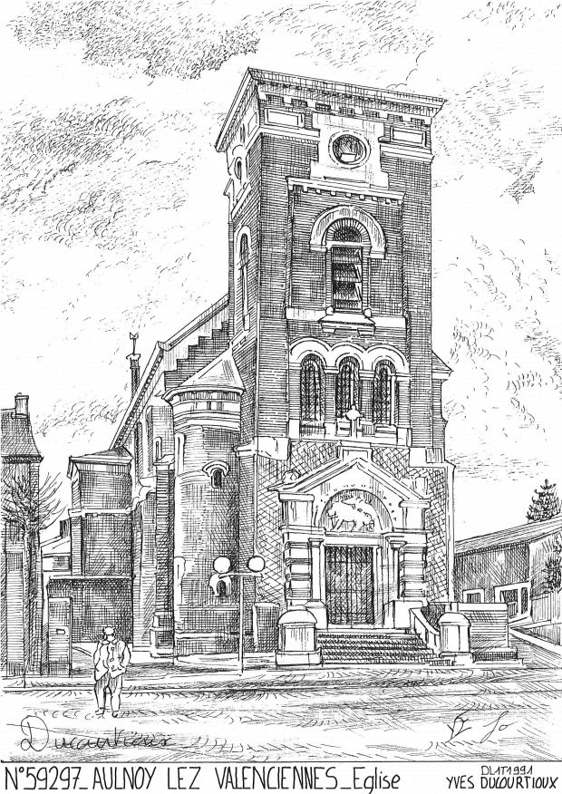 Souvenirs AULNOY LEZ VALENCIENNES - glise