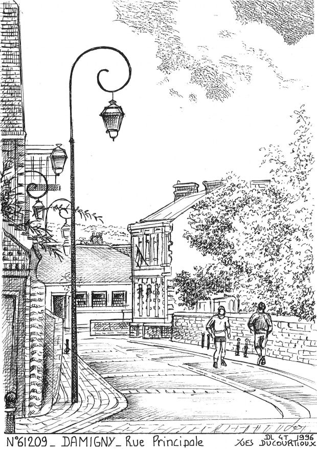 Souvenirs DAMIGNY - rue principale