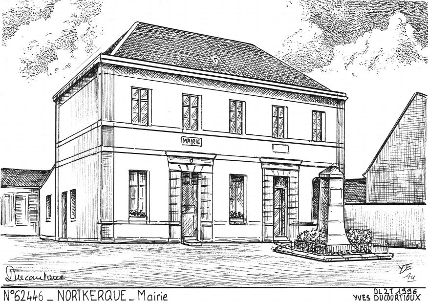 Cartes postales NORTKERQUE - mairie