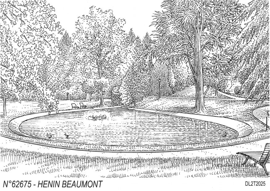 Souvenirs HENIN BEAUMONT - parc