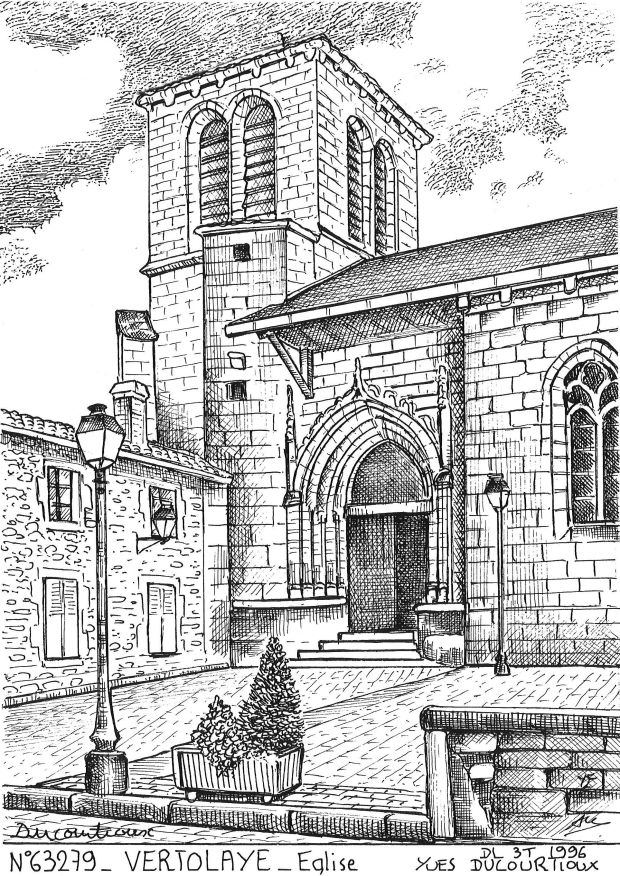 Souvenirs VERTOLAYE - glise