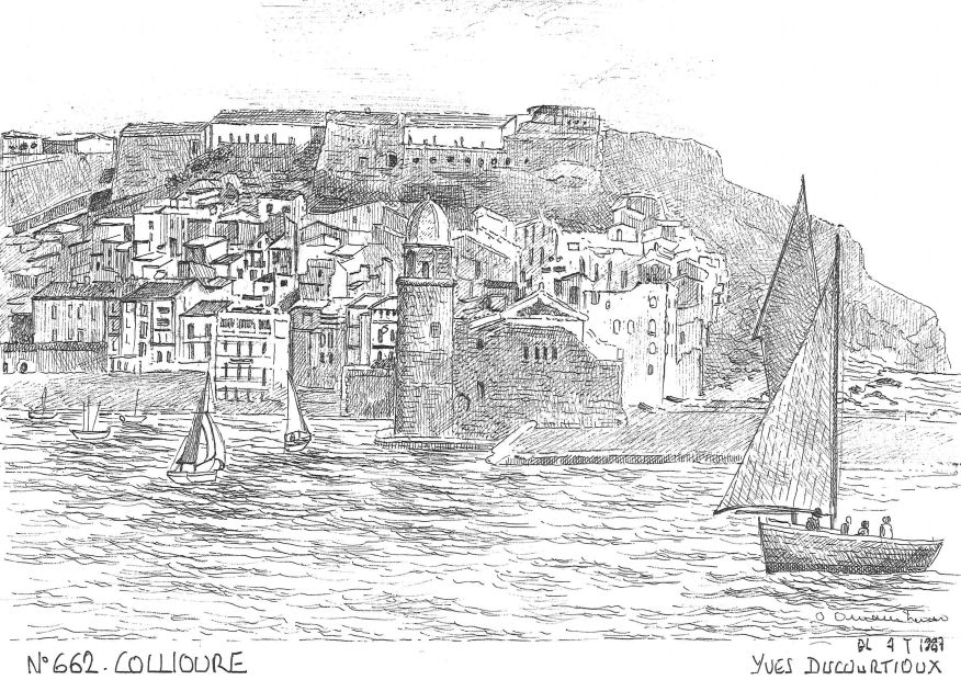 Souvenirs COLLIOURE - vue