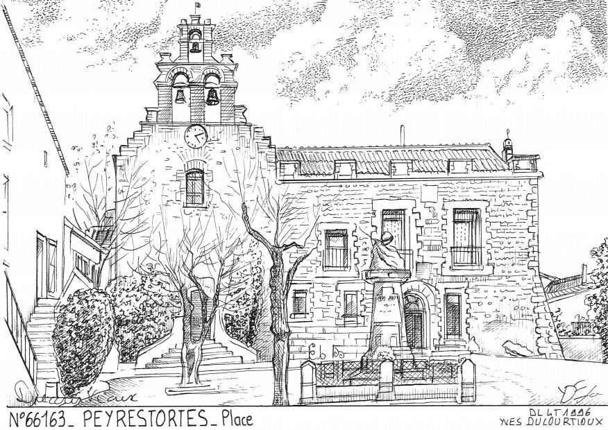 Cartes postales PEYRESTORTES - place