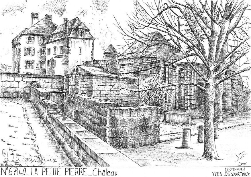 Cartes postales LA PETITE PIERRE - ch�teau
