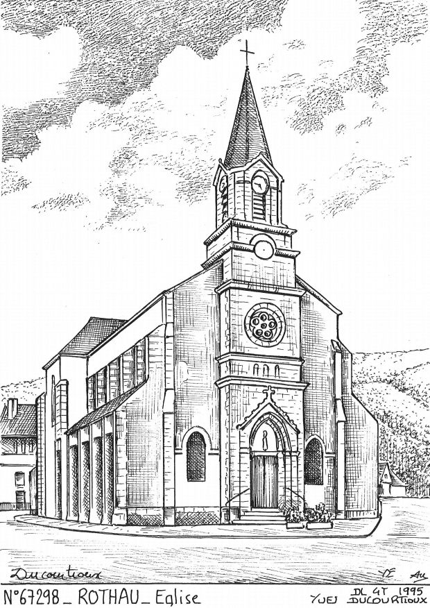 Souvenirs ROTHAU - glise
