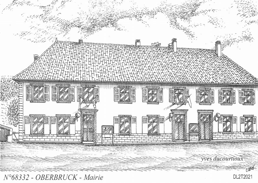 Cartes postales OBERBRUCK - mairie