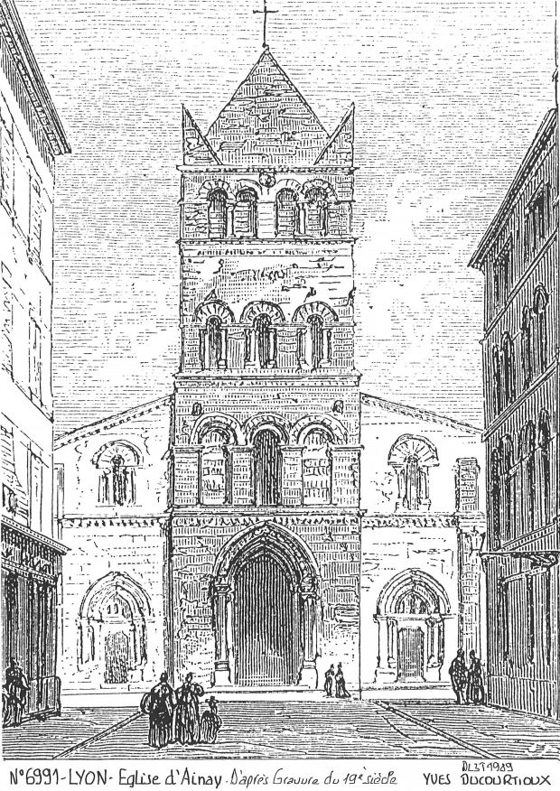 Souvenirs LYON - glise d ainay