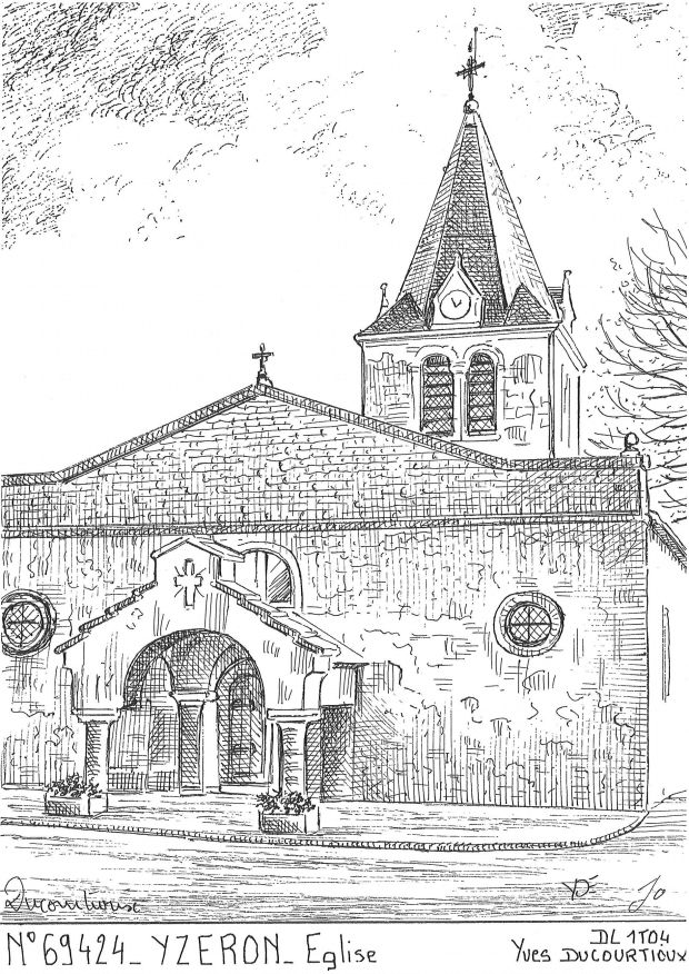 Souvenirs YZERON - �glise