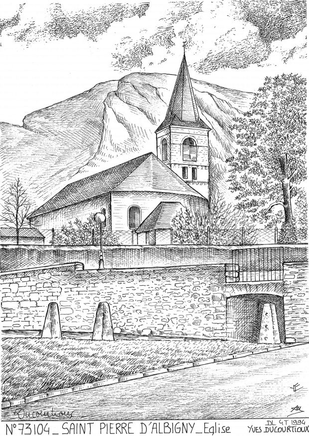 Souvenirs ST PIERRE D ALBIGNY - �glise