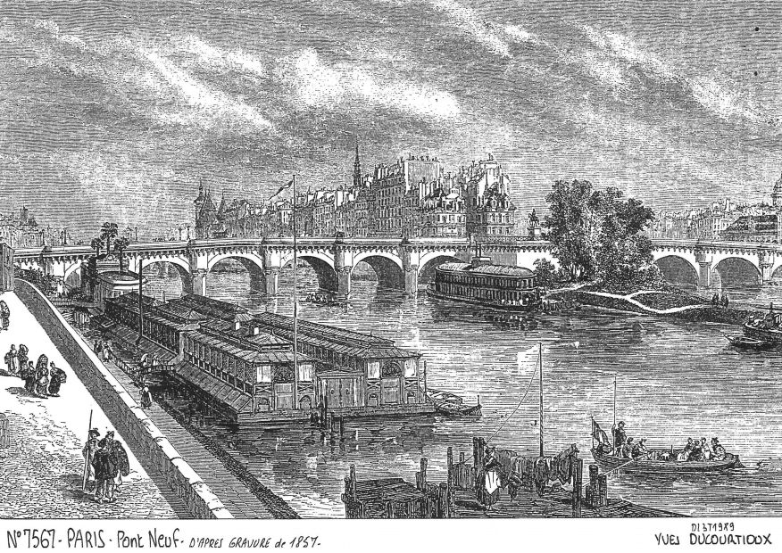 Souvenirs PARIS - pont neuf