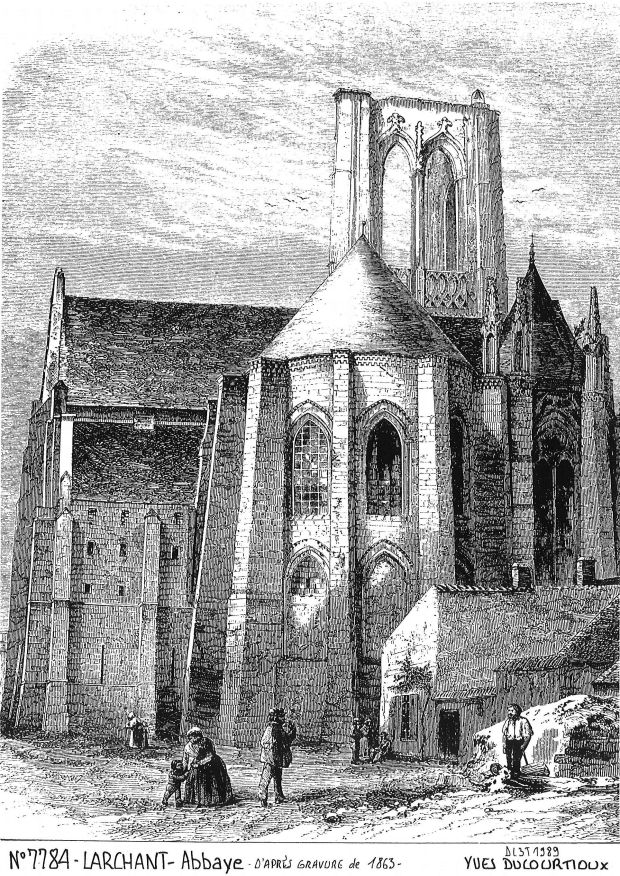 Souvenirs LARCHANT - abbaye�