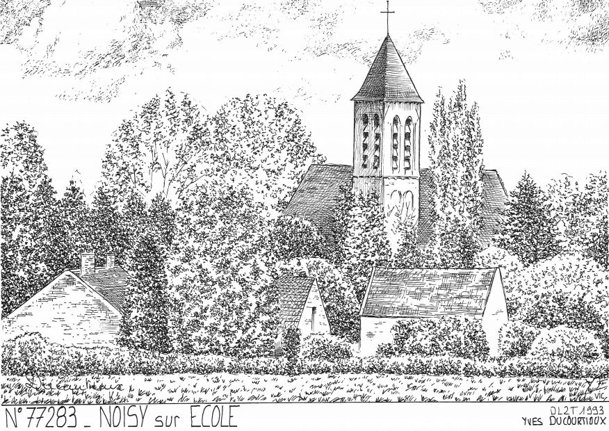 Cartes postales NOISY SUR ECOLE - vue