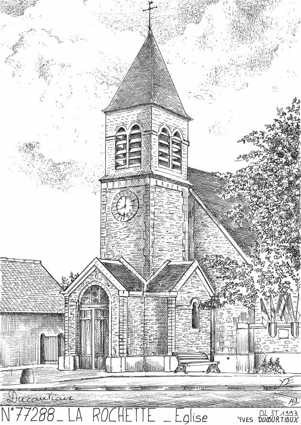 Cartes postales LA ROCHETTE - glise