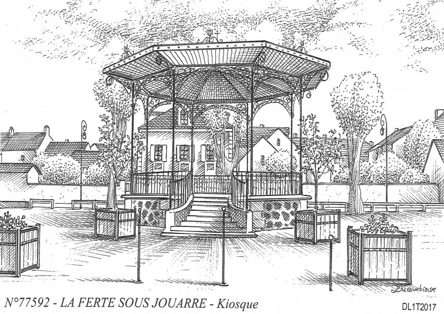 Souvenirs LA FERTE SOUS JOUARRE - kiosque