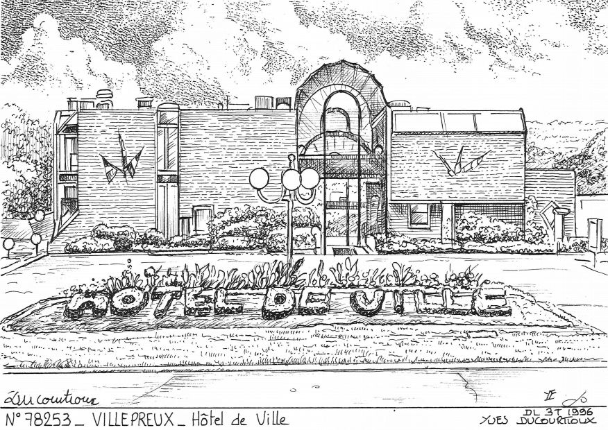 Souvenirs VILLEPREUX - h�tel de ville