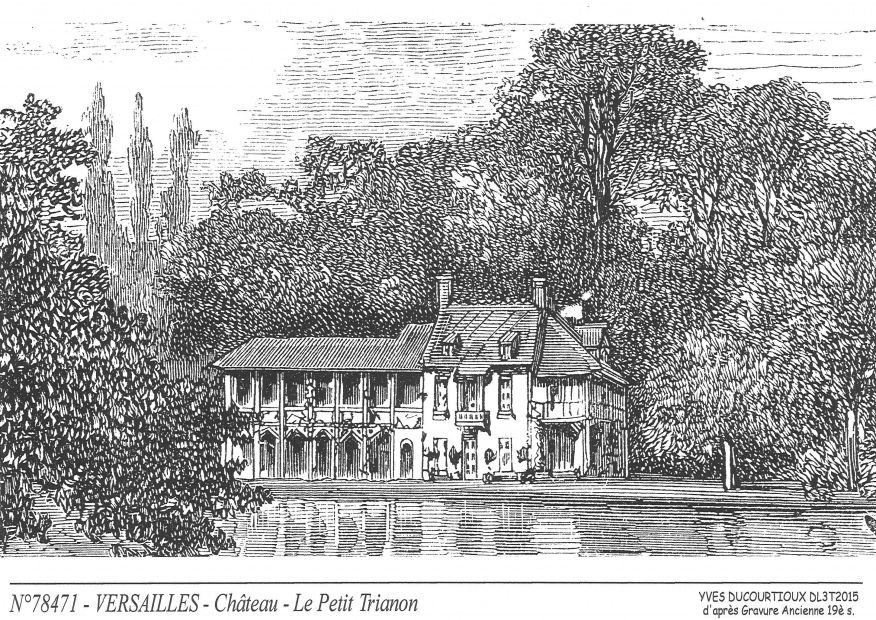 Souvenirs VERSAILLES - ch�teau, le petit trianon�